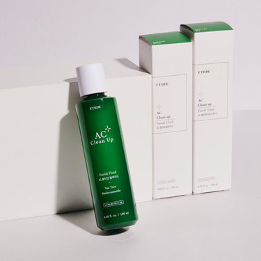 ETUDE AC Clean Up Facial Fluid 180ml AniMelodic
