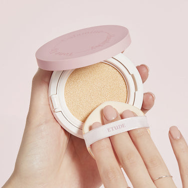 ETUDE Healthy Tone Up Calamine Cushion AniMelodic
