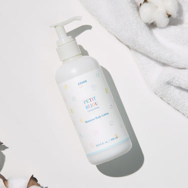 ETUDE Petit Bijou Cotton Snow Moisture Body Lotion 300ml AniMelodic