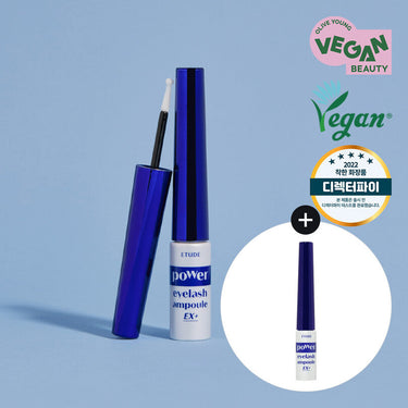 ETUDE Power Eyelash Ampoule 6g 1+1 Special Set AniMelodic