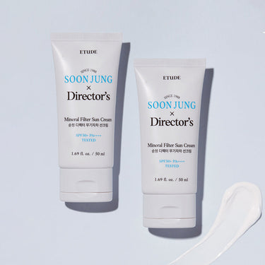 ETUDE [SET] Soonjung Director's Mineral Filter Sun Cream 2ea AniMelodic
