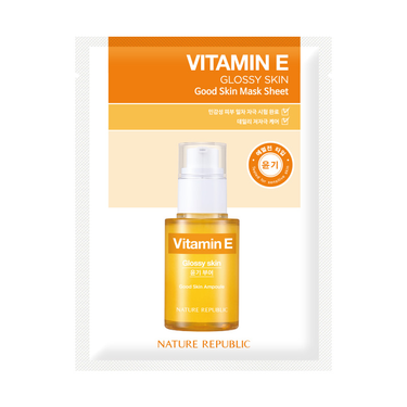 [Glossy Skin] Good Skin Mask Sheet - Vitanmin E AniMelodic