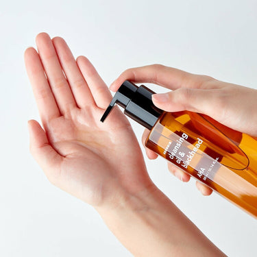 Hanskin Cleansing Oil & Blackhead AHA for Dry Skin 300mL AniMelodic
