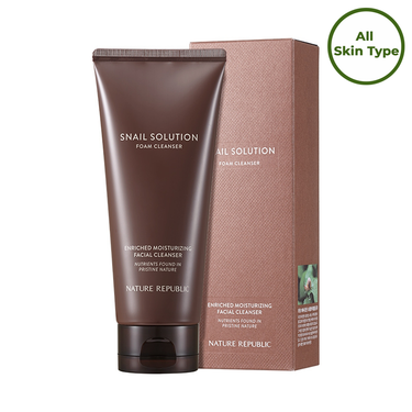 [IMPROVING SKIN COMPLEXION & ELASTICITY] Snail Solution Foam Cleanser AniMelodic