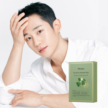 JMsolution ReLeaf Fit Heartleaf Mask 10P AniMelodic