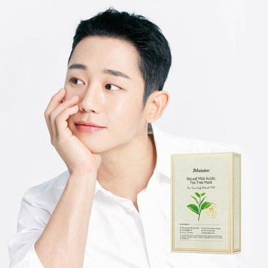 JMsolution ReLeaf Mild Acidic Tea Tree Mask 10P AniMelodic