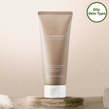 Jeju Sparkling Mud Foam Cleanser AniMelodic