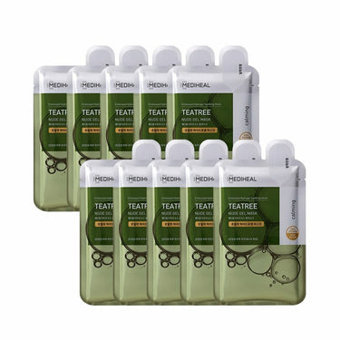 MEDIHEAL Tea Tree Nude Gel Mask Sheet 10p AniMelodic