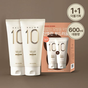 Mise-en-scene Salon 10 Clinic Care Treatment (Extremely Damaged Hair/Damaged Hair) 300mL Double Pack AniMelodic