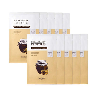 [Moisture & Nutrition] SKINFOOD Royal Honey Propolis Enrich Mask Sheet 10P AniMelodic