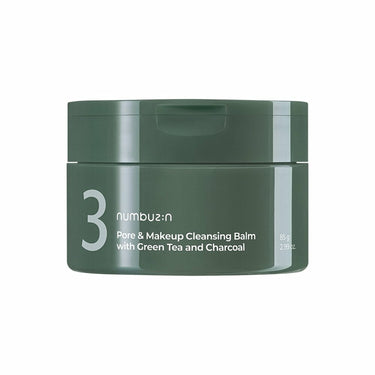 [NEW] numbuzin No. 3 Pore & Makeup Cleansing Balm with Green Tea and Charcoal 85g AniMelodic