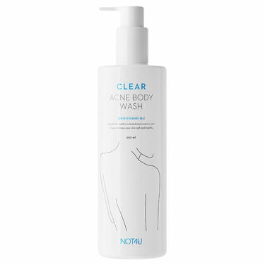 NOT4U Clear Acne Body Wash 500 ml AniMelodic