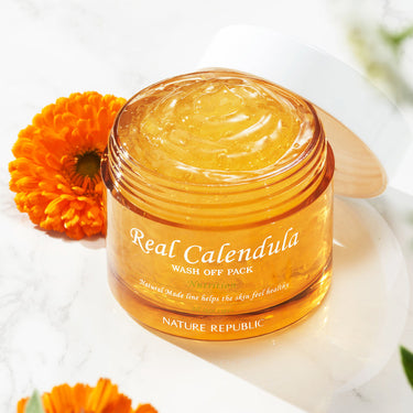 Natural Made Real Calendula Wash Off Pack AniMelodic