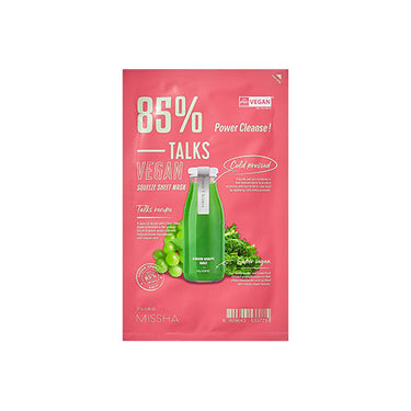 Missha Talks vegan sheet mask 27g [7 Types] - CUTIPOP