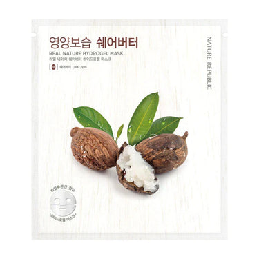 Real Nature Hydrogel Mask Shea Butter AniMelodic