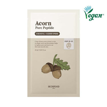 SKINFOOD Acorn Pore Peptide Mask Sheet 1P AniMelodic