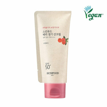 SKINFOOD Berry Glowing Sun Cream 50mL SPF50+ PA++++ AniMelodic