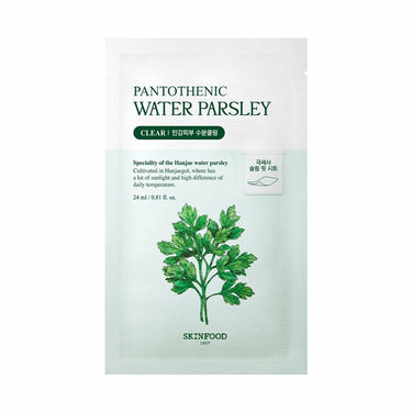SKINFOOD Pantothenic Water Parsley Mask Sheet AniMelodic