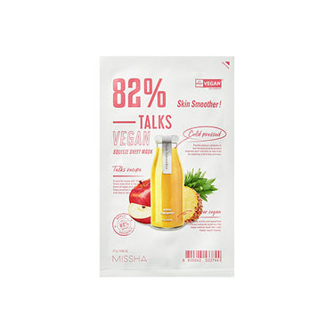 Missha Talks vegan sheet mask 27g [7 Types] - CUTIPOP