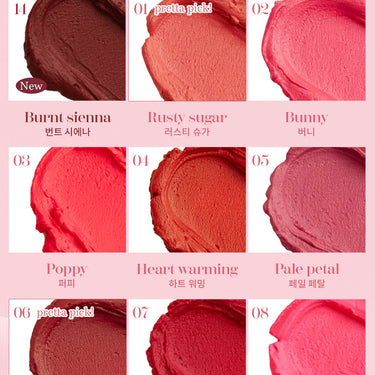 mude Soft Blur Tint 3g [14 Colors] - CUTIPOP