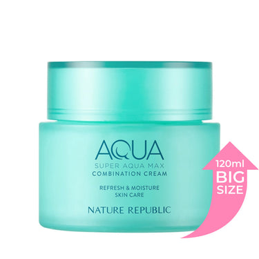 [T-Zone Oily] Super Aqua Max Combination Big Watery Cream 120ml AniMelodic