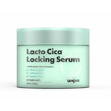 Unpa Lacto Cica Locking Serum Pad 60 Sheets AniMelodic