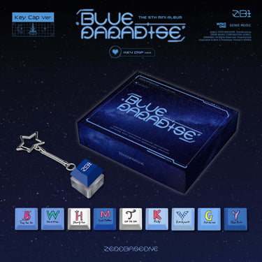 ZEROBASEONE - 5th Mini Album: BLUE PARADISE [Key Cap Ver.]