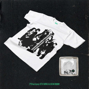 P1Harmony - 8th Mini Album [DUH!] (Plain White T Ver.)