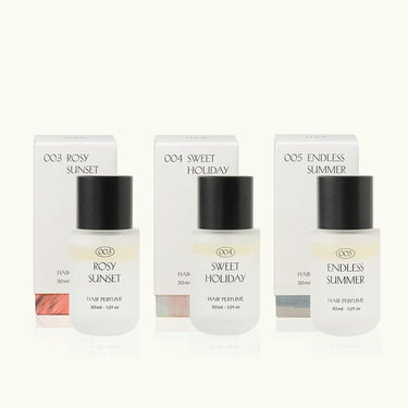 YUGE Hair Perfume 30mL 3 Options (ROSY SUNSET/SWEET HOLIDAY/ENDLESS SUMMER) AniMelodic