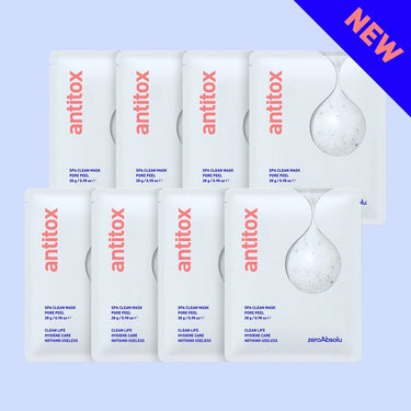 ZEROABSOLU Antitox Spa Clean Mask Pore Peel 8P AniMelodic