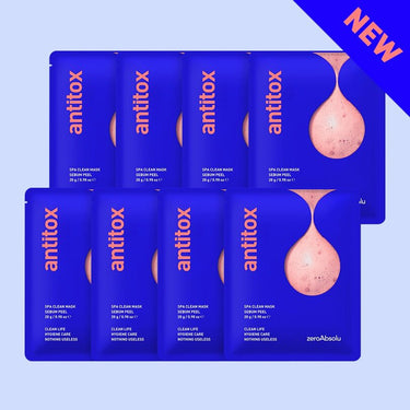 ZEROABSOLU Antitox Spa Clean Mask Sebum Peel 8P AniMelodic