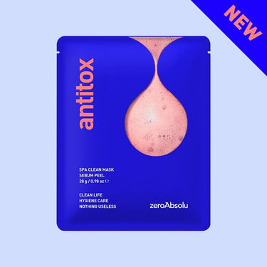 ZEROABSOLU Antitox Spa Clean Mask Sebum Peel AniMelodic