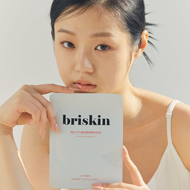 Briskin Real Fit Second Skin Bioselulose Mask [Trouble Care] 10P - CUTIPOP