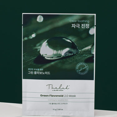 THE LAB by blanc doux Green Flavonoid 2.0 Mask Sheet 23g (1/10P)