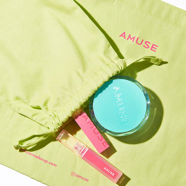 Amuse Lemon Green Pouch