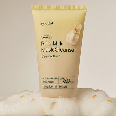 goodal Vegan Rice Milk Pack Cleanser (30g/150ml)