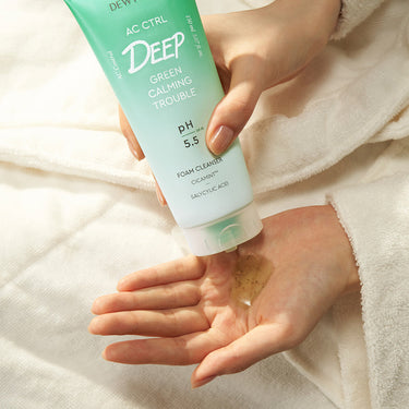 Dewytree AC CTRL Deep Green Calming Trouble Foam Cleanser 150mL
