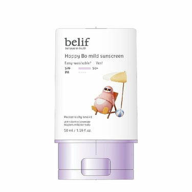 belif Happy Bo Mild Sunscreen 50mL AniMelodic