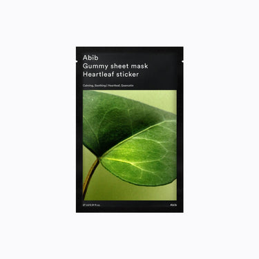 Abib Gummy Sheet Mask Heartleaf Sticker 27ml