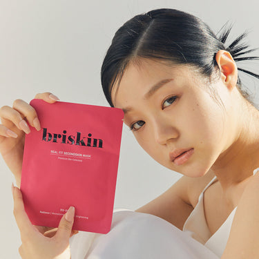 Briskin Real Fit Second Skin Bioselulose Mask [Tone Up] 10P - CUTIPOP