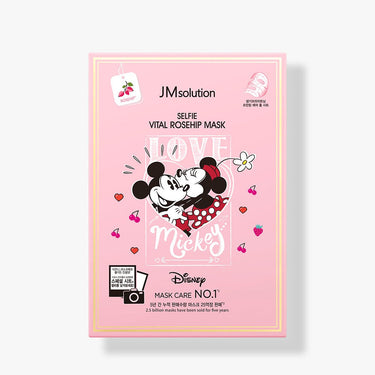 JM Solution [Disney] Selfie Vital Rose Hip Mask 30ml*10P - CUTIPOP