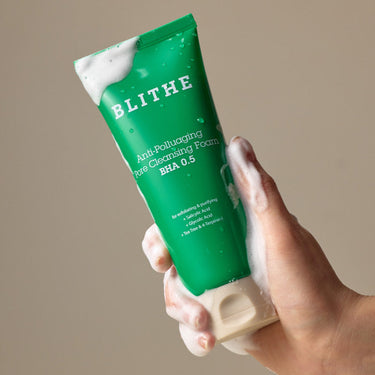 BLITHE Anti-Polluaging Pore Cleansing Foam BHA 0.5 150ml - CUTIPOP