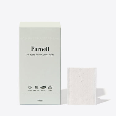 Parnell Pure cotton 3 Layer cotton pad 60P - CUTIPOP