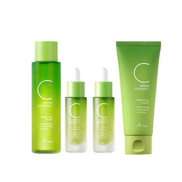 Ariul Green Vitamin C Skincare Set(Toner+Ampoule 2ea+Cream)