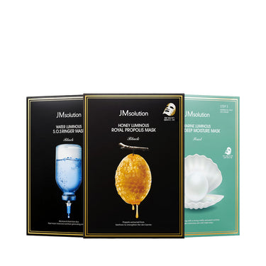 JM Solution Luminous Mask 3-piece set - CUTIPOP