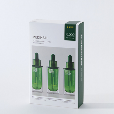 MEDIHEAL Tea Tree Ampoule Mask 25ml*10P - CUTIPOP