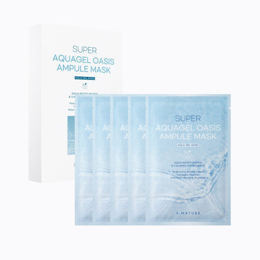 S. NATURE Super Aqua Gel Oasis Ampule Mask Sheet 30ml (1P/5P)