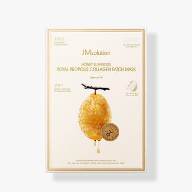 JM Solution Honey Luminous Royal Propolis Collagen Patch Mask Special 30ml*5P - CUTIPOP