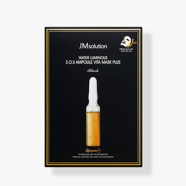 JM Solution Water Luminous S.O.S Ampoule Vita Mask Plus 30ml*10P - CUTIPOP