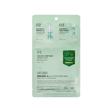 VT Cica Reti-A All-in-one 3 Step Mask - CUTIPOP